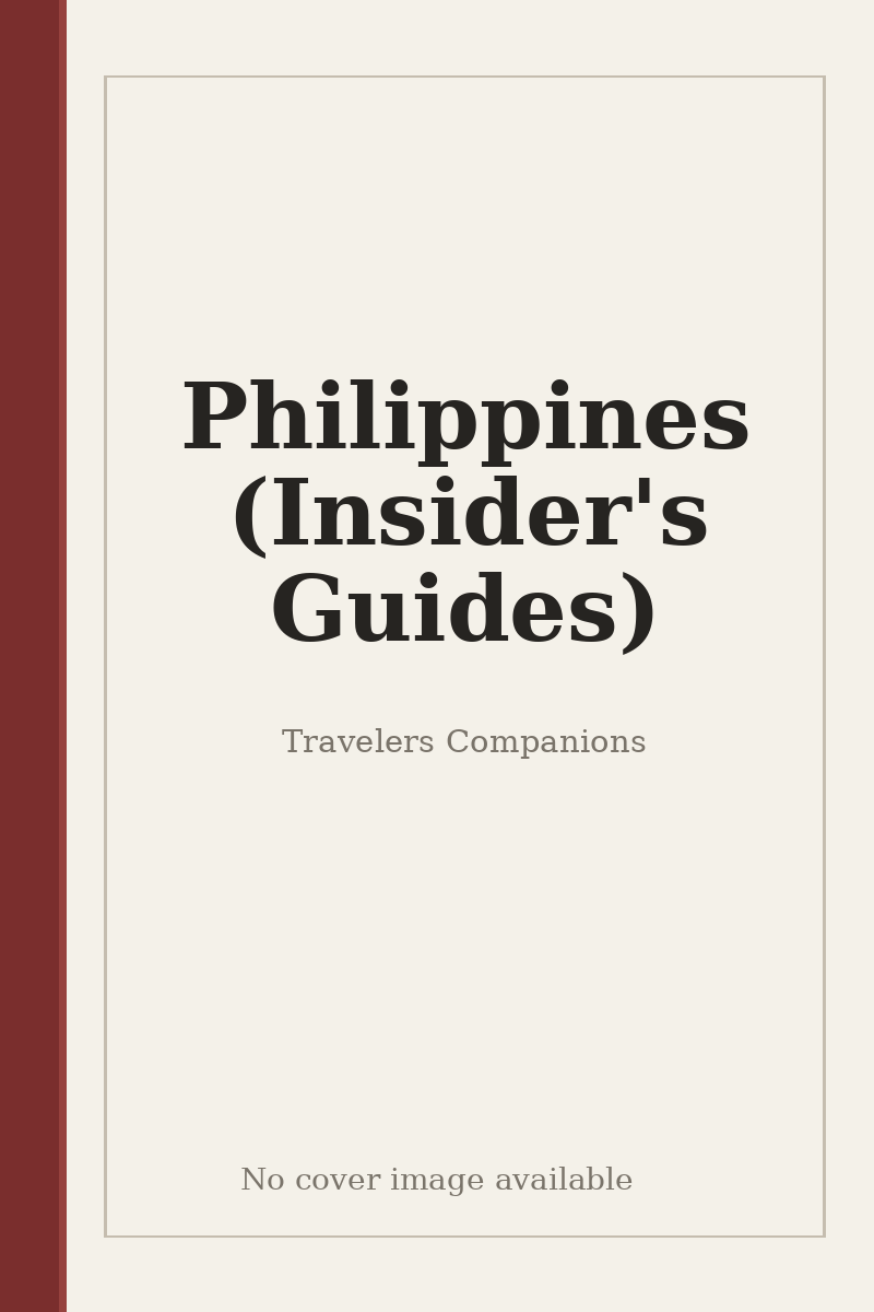 Philippines (Insider's Guides) - no cover image available