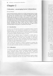 Teaching Collocation - Further Developments in the Lexical Approach