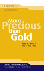 More Precious Than Gold: Read the Bible in One or Two Years: No. 2 (Didasko Files)