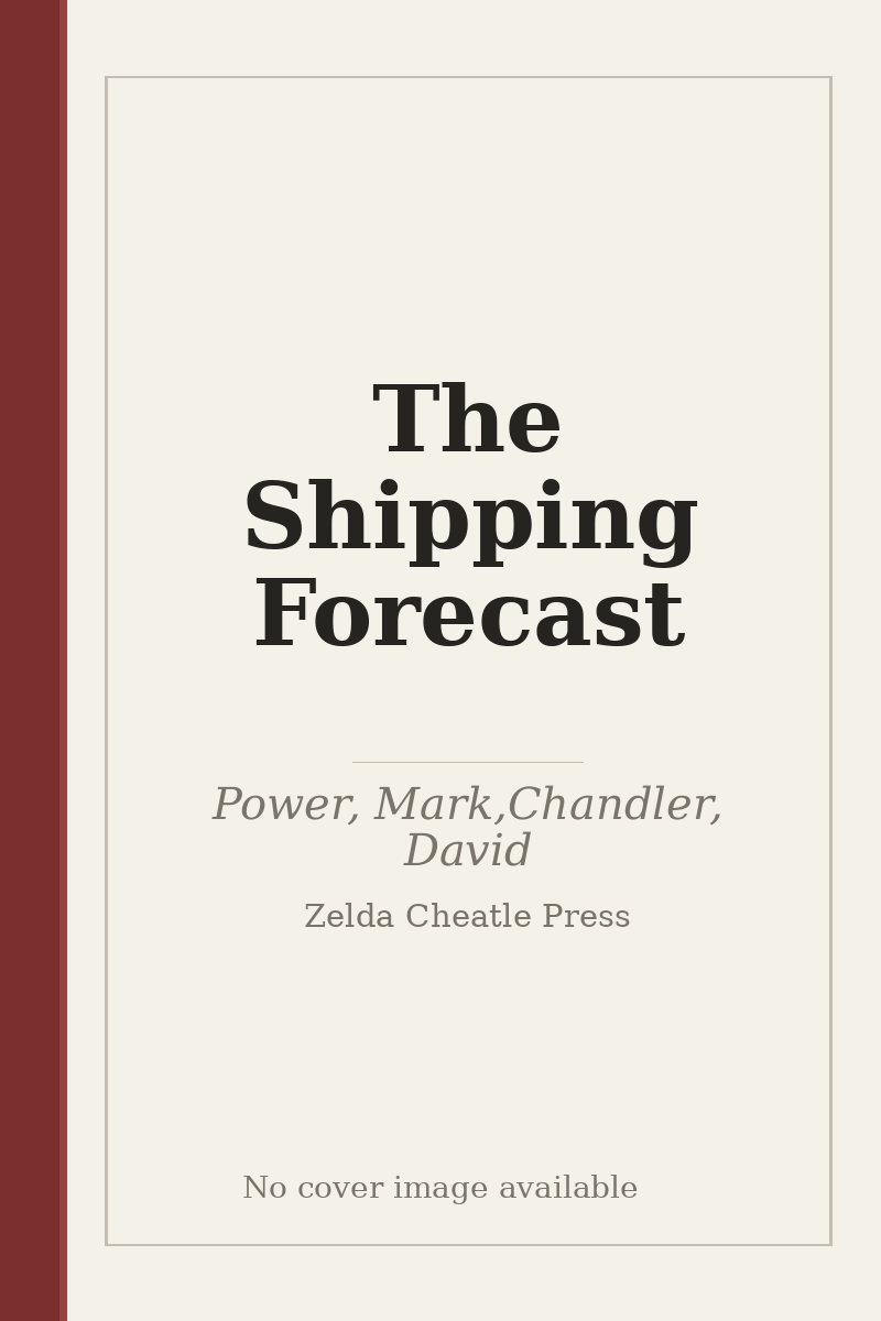 The Shipping Forecast - no cover image available