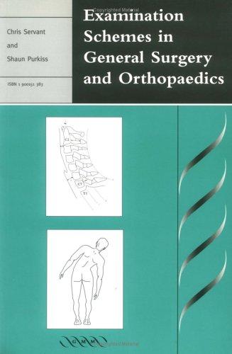 Examination Schemes in General Surgery and Orthopaedics