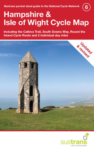 Hampshire & Isle of Wight Cycle Map: Including the Calleva Trail, South Downs Way, Round the Island Cycle Route and Two Individual Day Rides (CycleCity Guides)