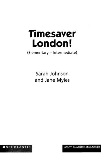 London! Elementary - Intermediate