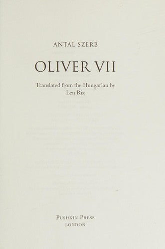 Oliver VII (Pushkin Collection)