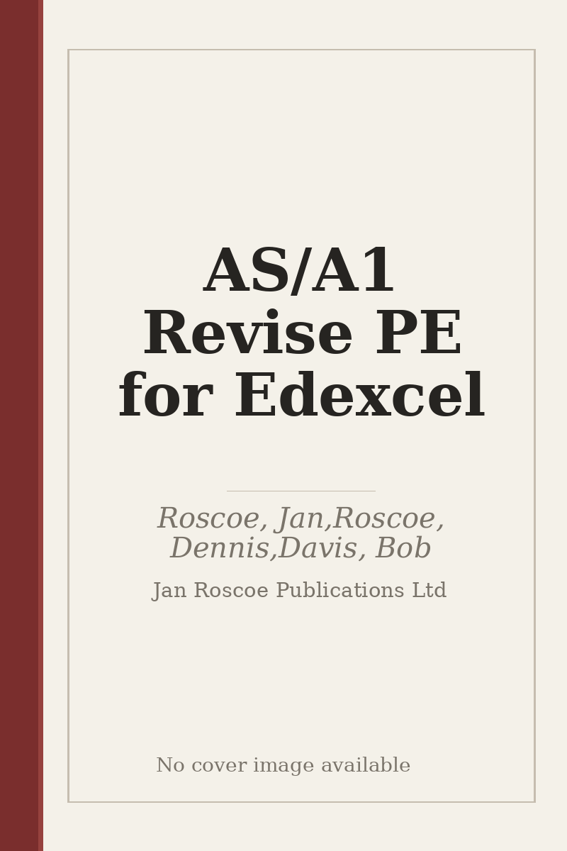 AS/A1 Revise PE for Edexcel - no cover image available