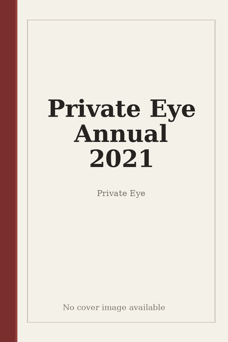 Private Eye Annual 2021 - no cover image available