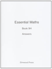 Essential Maths 9H Answers: Bk. 9H