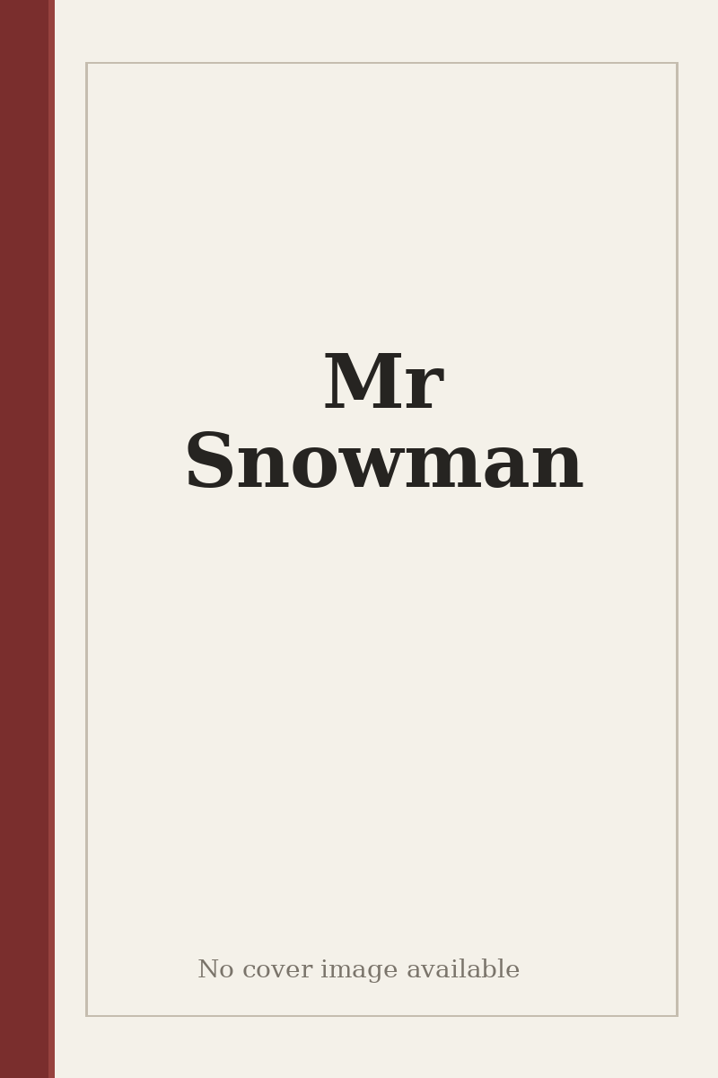 Mr Snowman - no cover image available