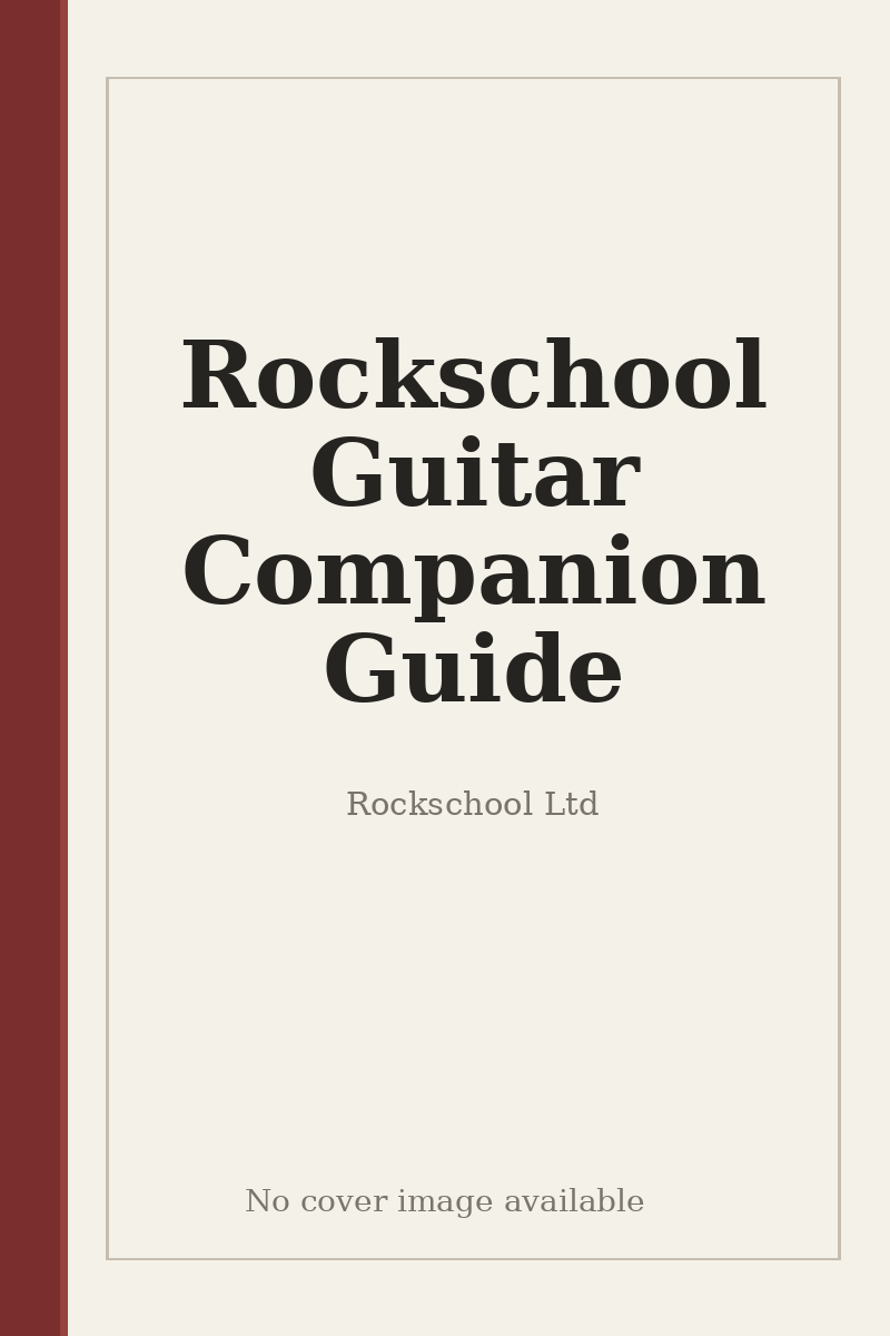 Rockschool Guitar Companion Guide - no cover image available