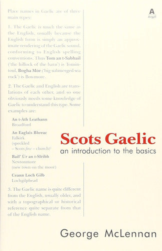 Scots Gaelic: An introduction to the basics