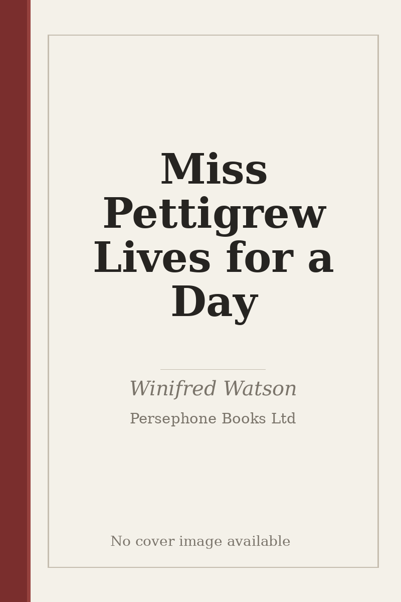 Miss Pettigrew Lives for a Day - no cover image available