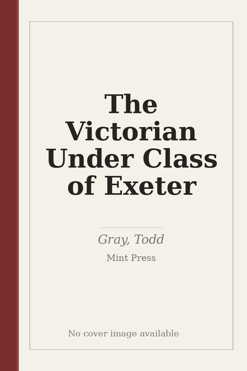 The Victorian Under Class of Exeter - no cover image available