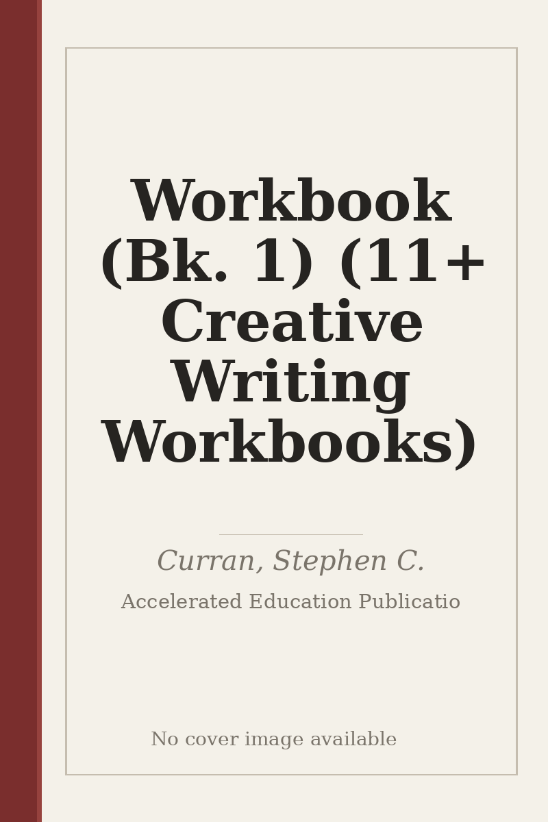 Workbook (Bk. 1) (11+ Creative Writing Workbooks) - no cover image available