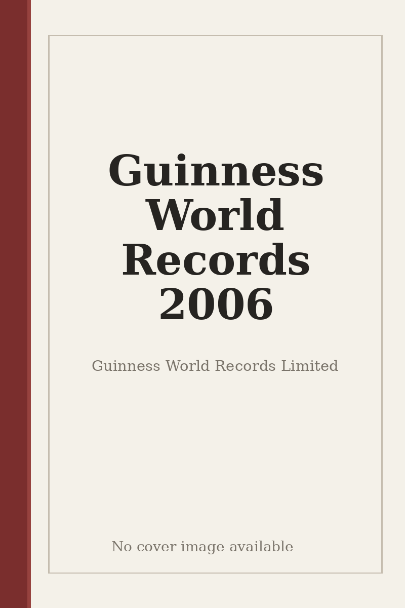 Guinness World Records 2006 - no cover image available