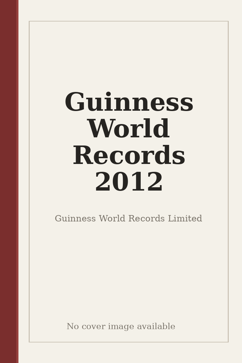 Guinness World Records 2012 - no cover image available