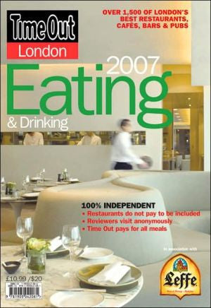 Time Out London Eating And Drinking ("Time Out" Eating and Drinking Guide)