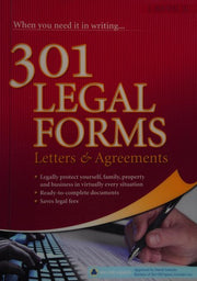 301 Legal Forms, Letters and Agreements