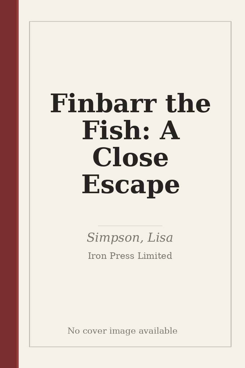 Finbarr the Fish: A Close Escape - no cover image available