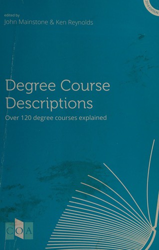 Degree Course Descriptions: Over 120 Degree Courses Explained