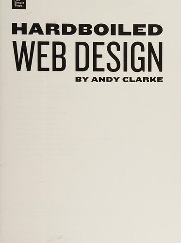 Hardboiled Web Design