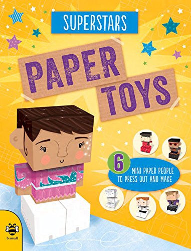 Paper Toys - Superstars: Six mini paper people to press out and make: 2