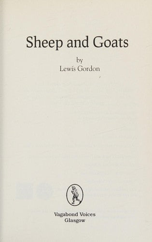 Sheep and Goats: 18 (Vagabonds)