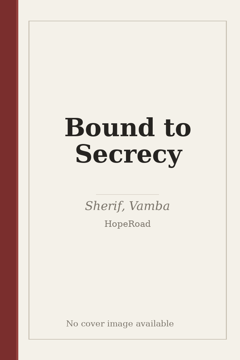 Bound to Secrecy - no cover image available