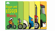 Milly & Flynn Bigger and Bigger Wheels Book