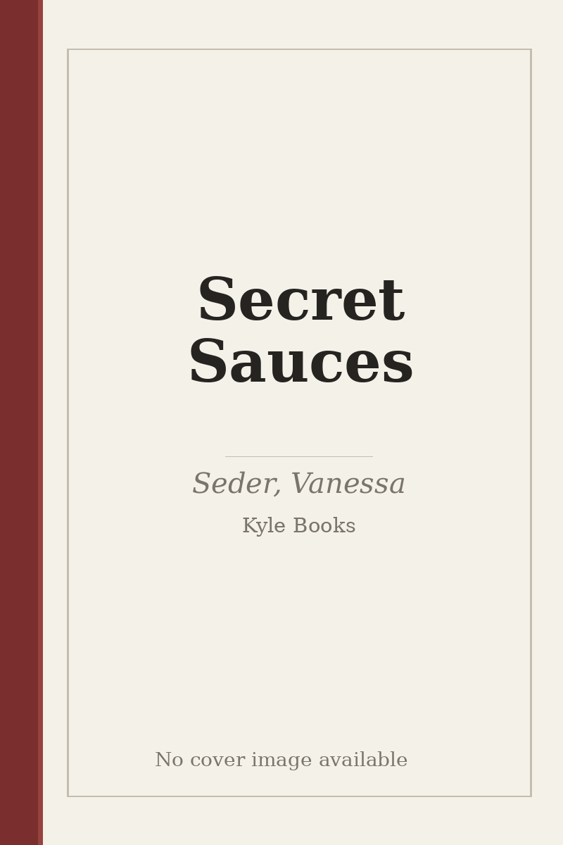 Secret Sauces - no cover image available