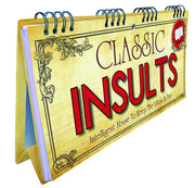 Classic Insults Flip Book - Intelligent Abuse To Keep The Idiots At Bay: 1
