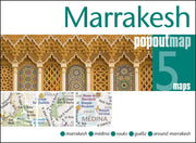 Marrakesh PopOut Map: Handy pocket size pop up city map of Marrakesh (PopOut Maps)