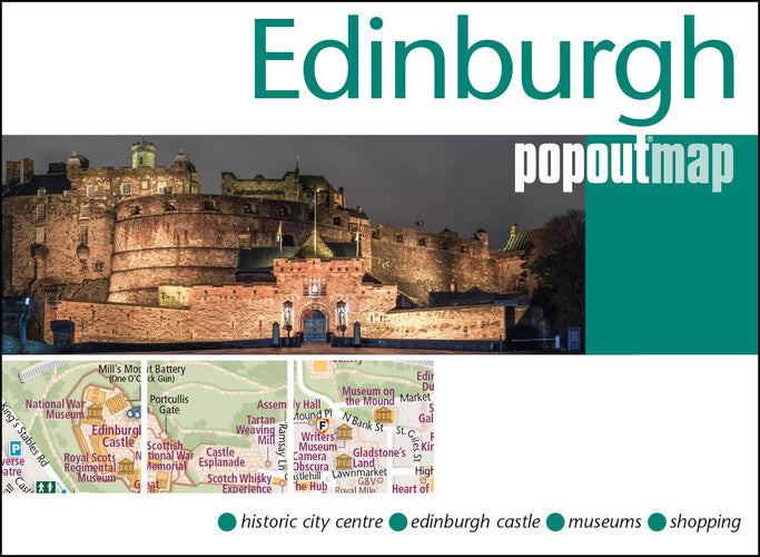 Edinburgh PopOut Map: Scotland