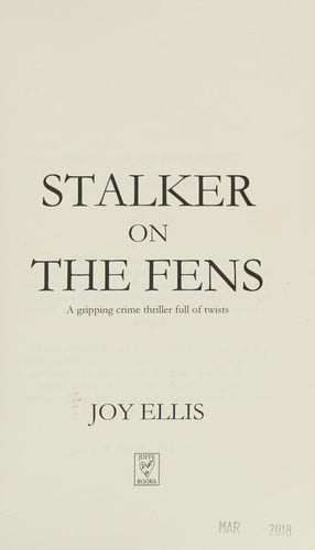 STALKER ON THE FENS a gripping crime thriller full of twists
