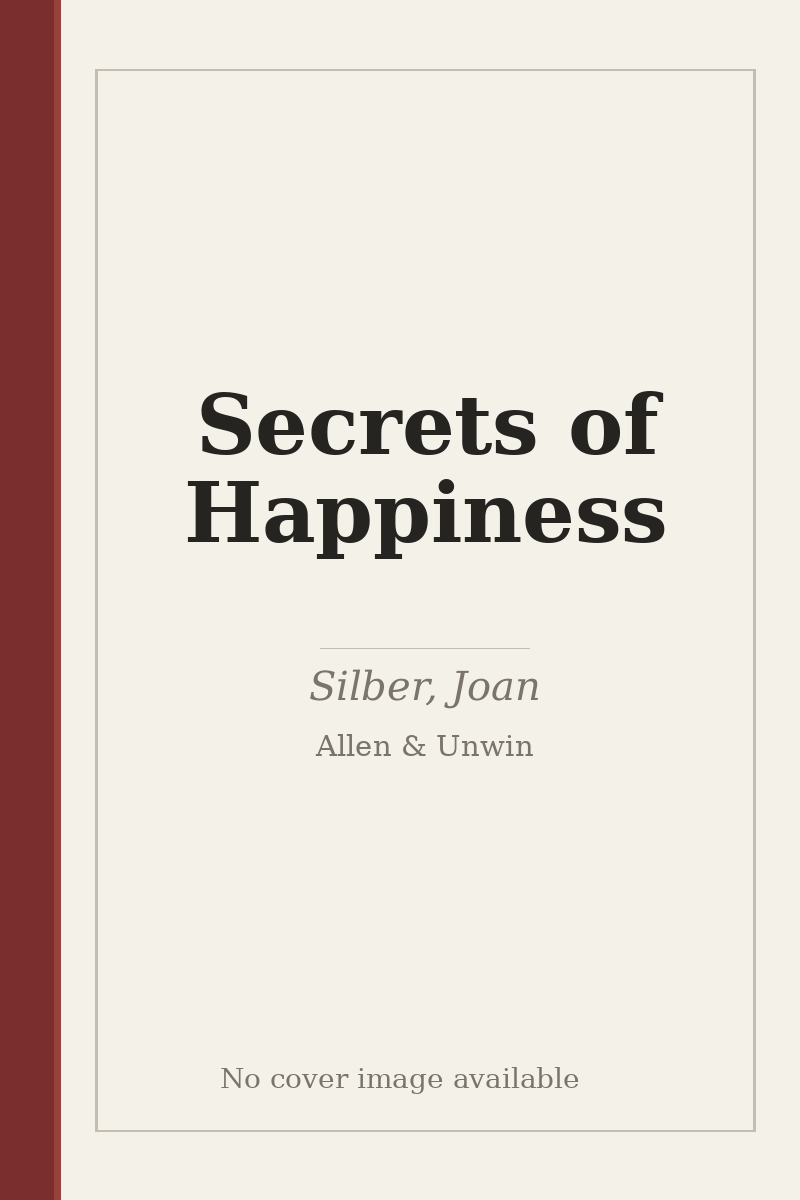 Secrets of Happiness - no cover image available