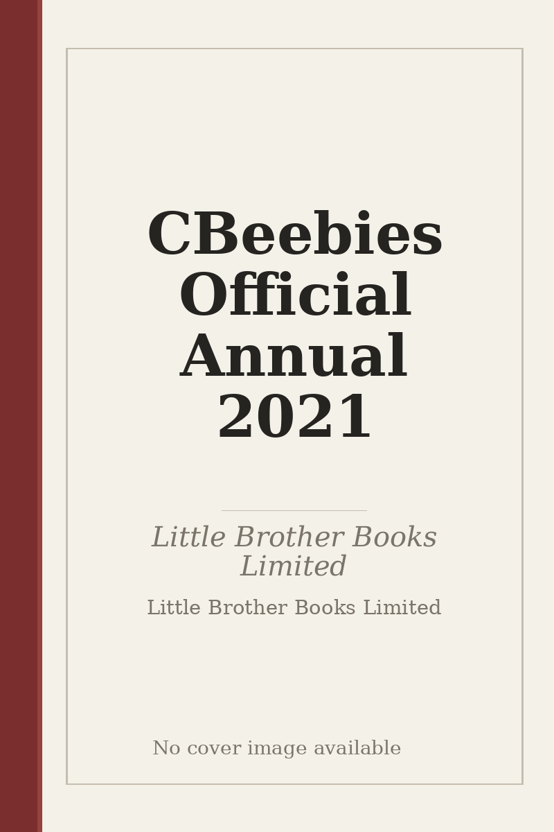 CBeebies Official Annual 2021 - no cover image available