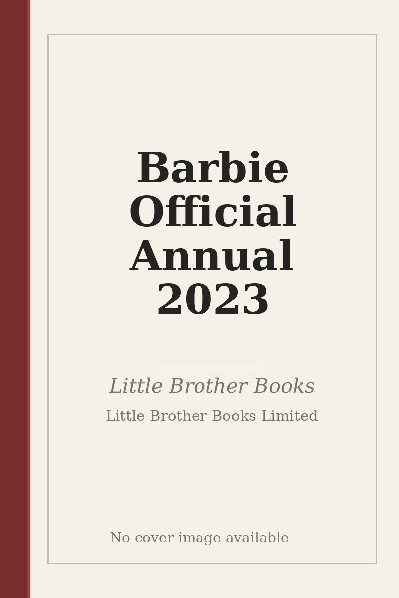 Barbie Official Annual 2023 - no cover image available