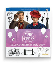 Mary Poppins Returns Deluxe Colouring Book: Activités et coloriages avec stickers