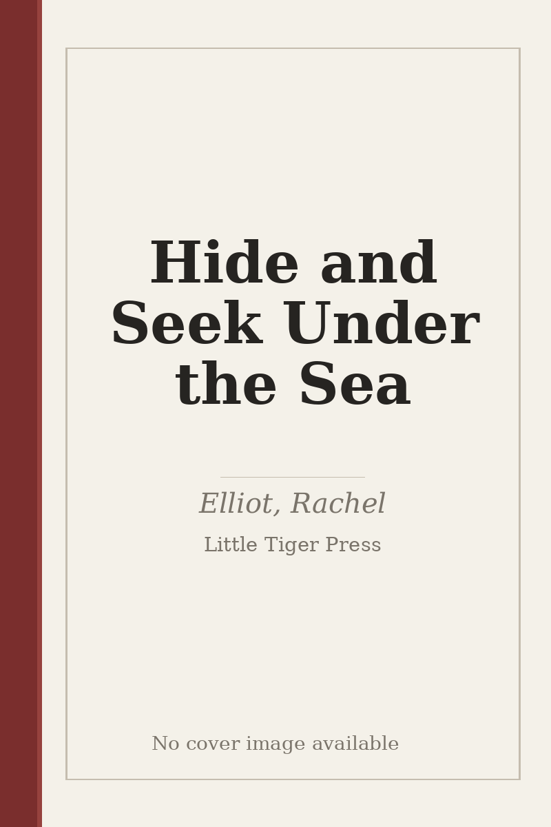 Hide and Seek Under the Sea - no cover image available