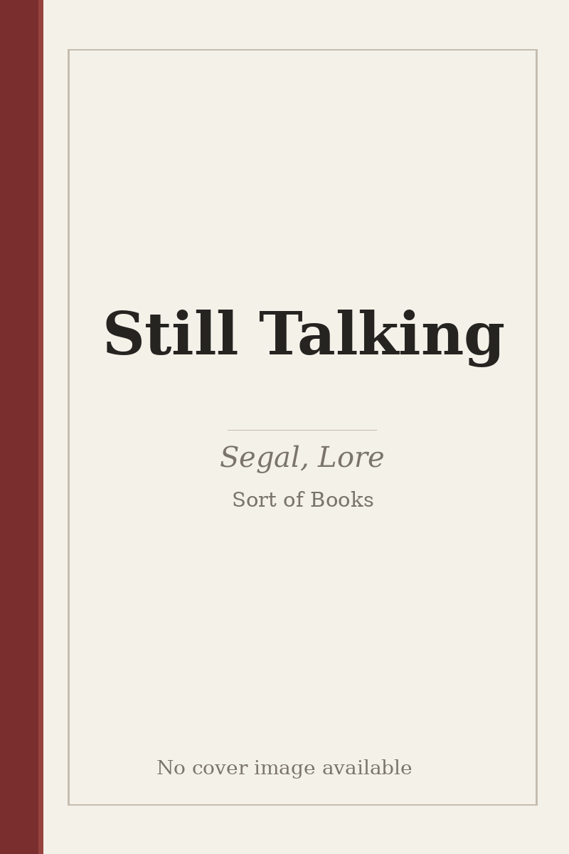 Still Talking - no cover image available