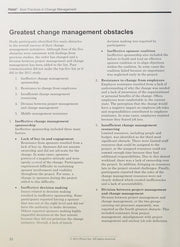 Best Practices in Change Management : 2014 Edition (Prosci Benchmarking Report)