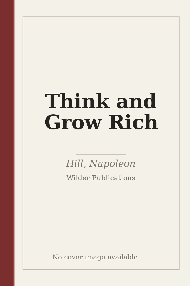 Think and Grow Rich - no cover image available