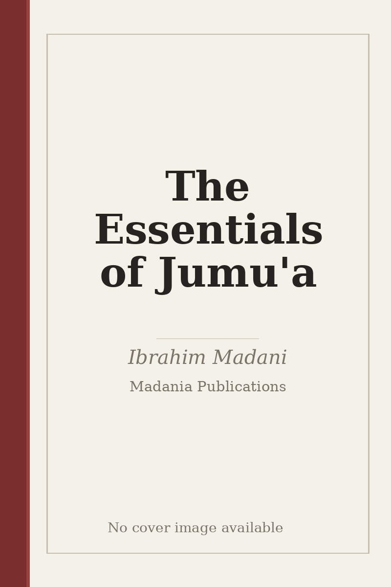 The Essentials of Jumu'a - no cover image available