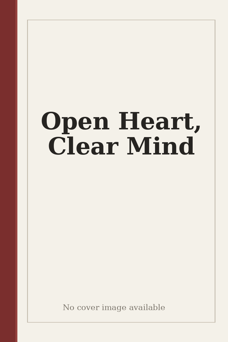 Open Heart, Clear Mind - no cover image available
