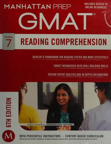 GMAT Reading Comprehension (Manhattan Prep GMAT Strategy Guides)