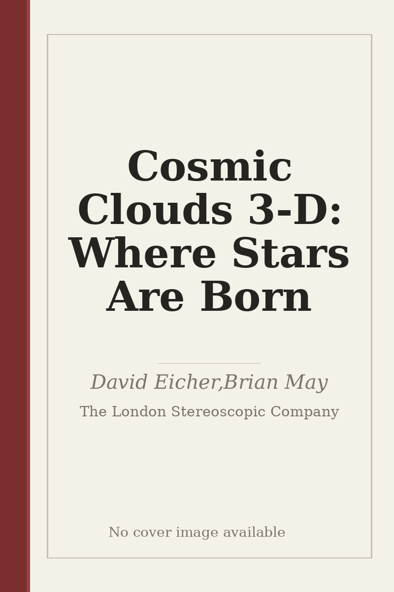 Cosmic Clouds 3-D: Where Stars Are Born - no cover image available