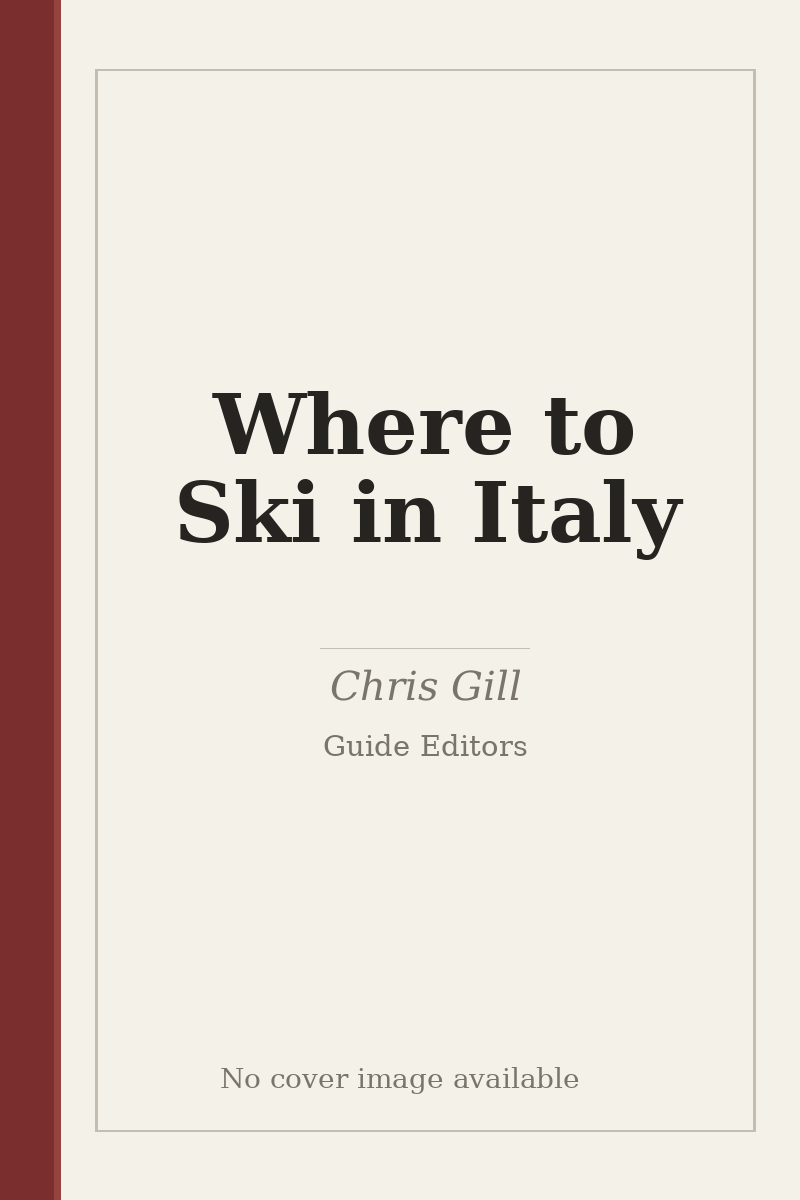 Where to Ski in Italy - no cover image available