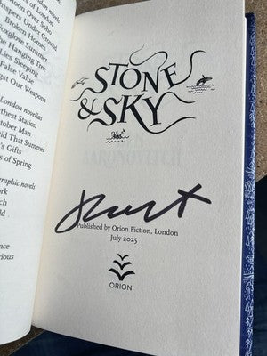 Signed Book - Stone and Sky by Ben Aaronovitch First Edition 1st Print