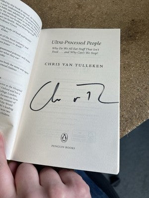 SIGNED BOOK - UltraProcessed People by Chris Van Tulleken