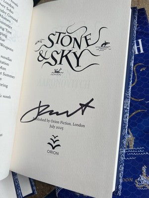 Signed Book - Stone and Sky by Ben Aaronovitch First Edition 1st Print