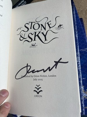 Signed Book - Stone and Sky by Ben Aaronovitch First Edition 1st Print